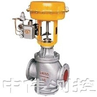 氣動薄膜三通合流、分流調節閥